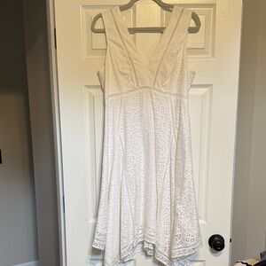 Lilly Pulitzer Ivory Lace Midi Dress